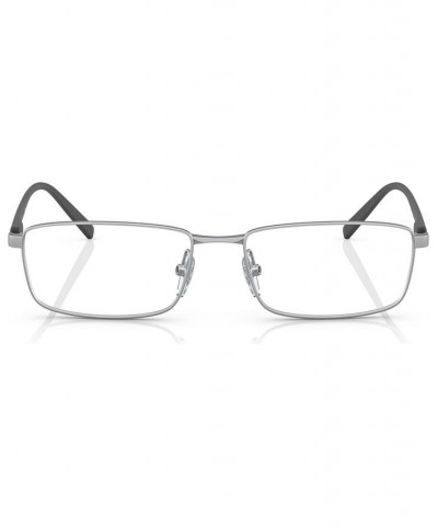 Men's Rectangle Eyeglasses SH2075T56-O Ruthenium $31.00 Mens