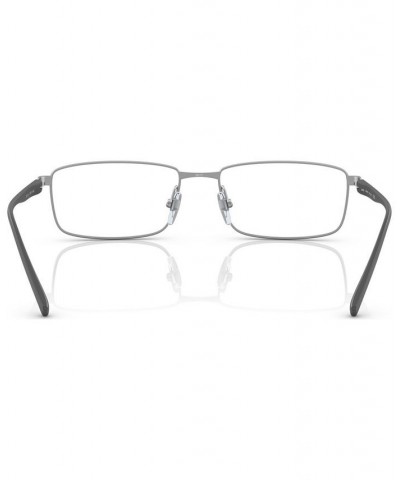 Men's Rectangle Eyeglasses SH2075T56-O Ruthenium $31.00 Mens