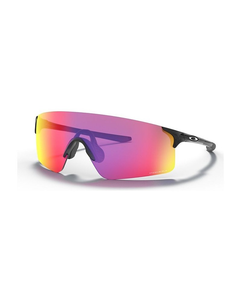 Men's Low Bridge Fit Sunglasses OO9454A Evzero Blades 38 Black $20.79 Mens