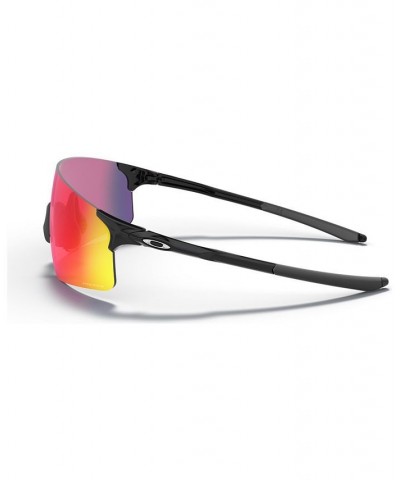 Men's Low Bridge Fit Sunglasses OO9454A Evzero Blades 38 Black $20.79 Mens