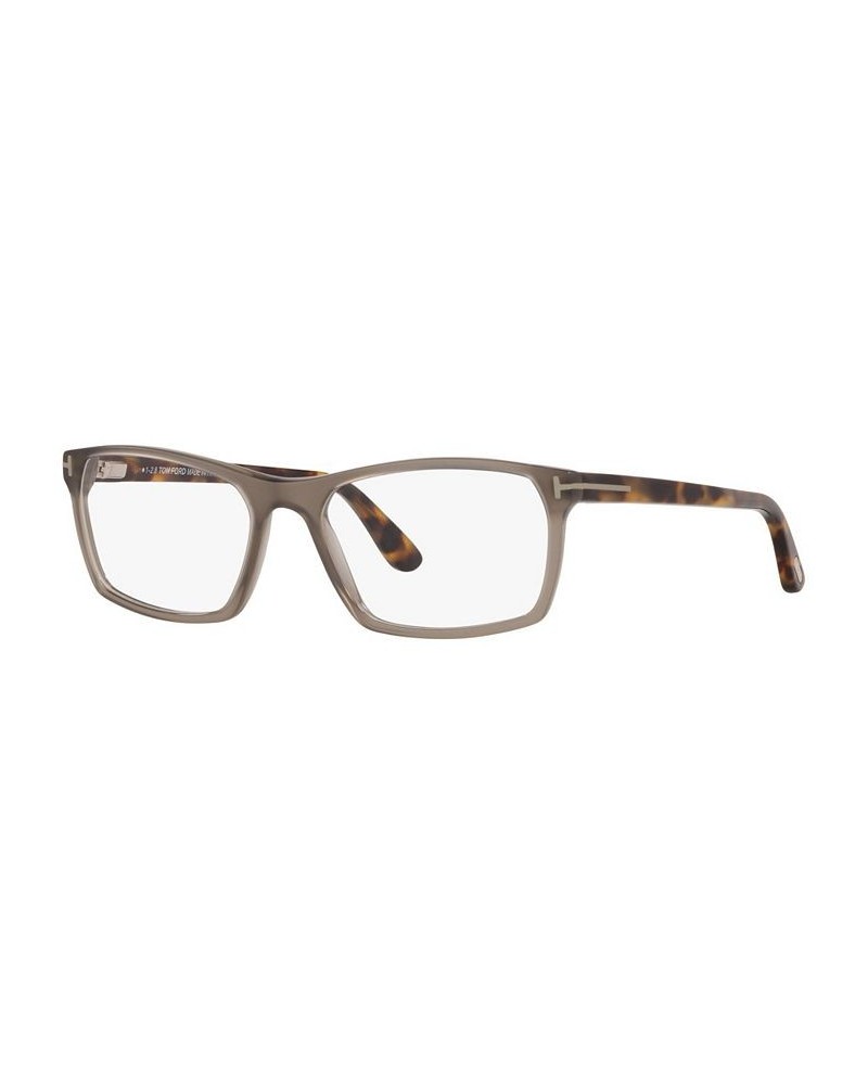 TR000519 020 Men's Square Eyeglasses Greylg $87.30 Mens