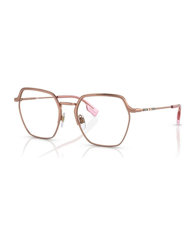 Women's Irregular Eyeglasses BE137152-O Silver-Tone $41.73 Womens