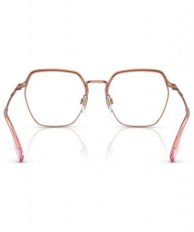 Women's Irregular Eyeglasses BE137152-O Silver-Tone $41.73 Womens