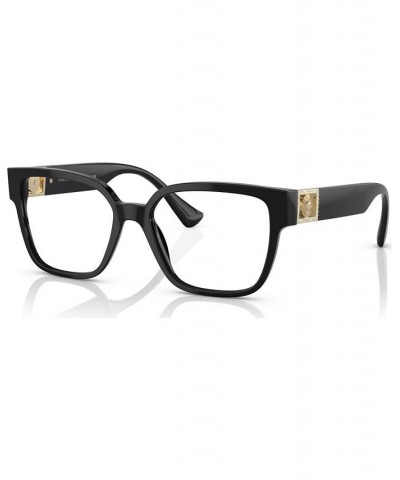 Women's Square Eyeglasses VE3329B54-X Black $89.90 Womens