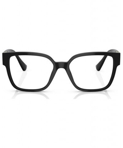 Women's Square Eyeglasses VE3329B54-X Black $89.90 Womens