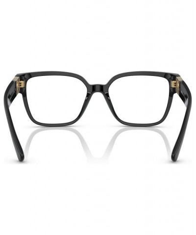 Women's Square Eyeglasses VE3329B54-X Black $89.90 Womens