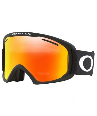 Unisex Frame 2.0 Snow Goggles OO7112 MATTE BLACK/FIRE IRIDIUM & PERSIMMON $27.12 Unisex