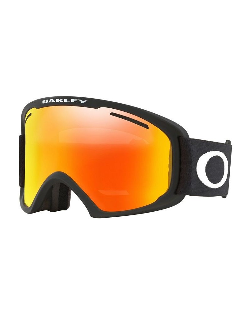 Unisex Frame 2.0 Snow Goggles OO7112 MATTE BLACK/FIRE IRIDIUM & PERSIMMON $27.12 Unisex