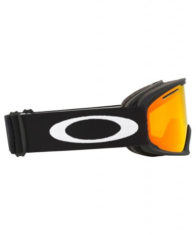 Unisex Frame 2.0 Snow Goggles OO7112 MATTE BLACK/FIRE IRIDIUM & PERSIMMON $27.12 Unisex