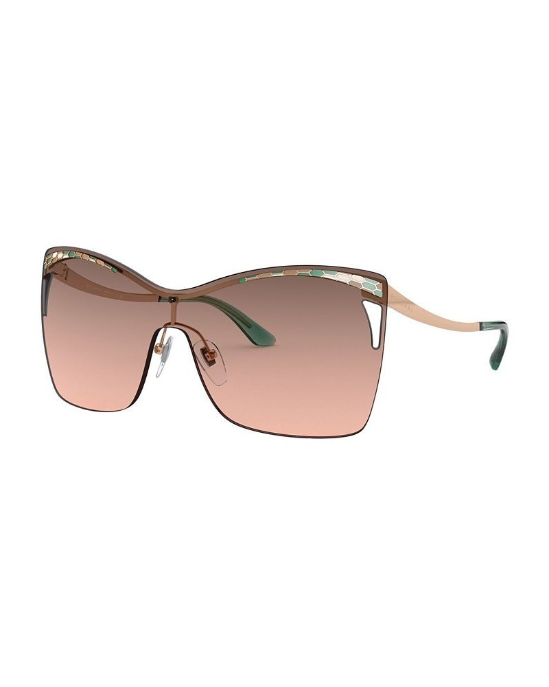 Women's Sunglasses BV6138 PINK GOLD/GREY GRADIENT $51.96 Womens