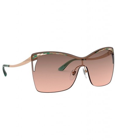 Women's Sunglasses BV6138 PINK GOLD/GREY GRADIENT $51.96 Womens