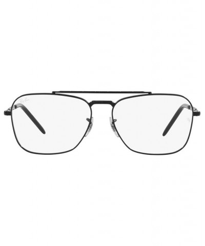 RB3636V New Caravan Unisex Square Eyeglasses Black $34.01 Unisex