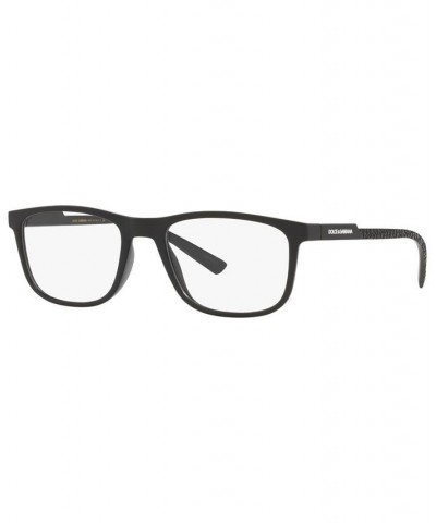 DG5062 Men's Rectangle Eyeglasses Matte Black $29.26 Mens