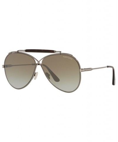 Unisex Sunglasses TR001321 60 Gunmetal Shiny $86.40 Unisex