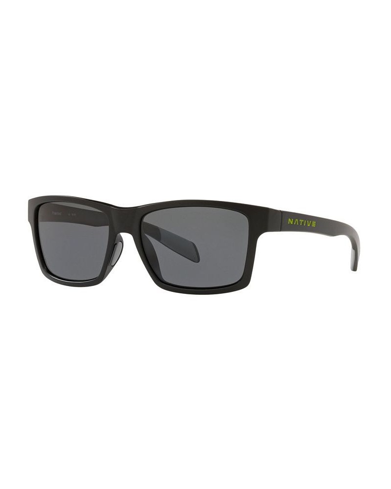 Native Men's Polarized Sunglasses XD0036 41 ASPHALT/GREY $7.08 Mens