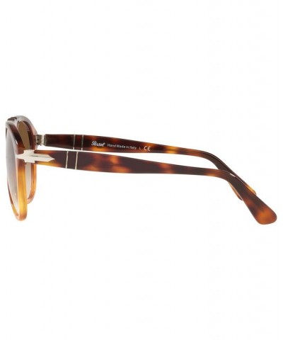 Men's Sunglasses PO0649 54 Dk Brown/Light Brown Tortoise $80.91 Mens