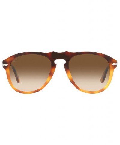 Men's Sunglasses PO0649 54 Dk Brown/Light Brown Tortoise $80.91 Mens