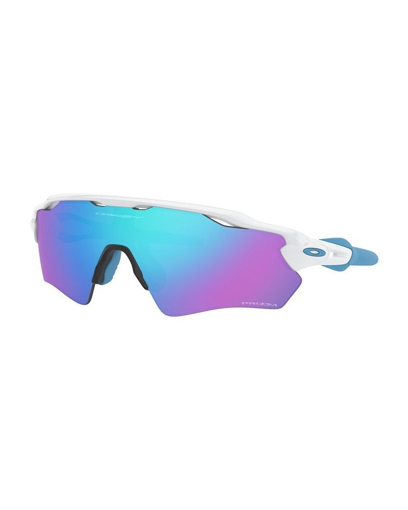 Kids Radar EV XS Path Youth Fit 0 Sunglasses OJ9001-1531 Polished White $34.32 Kids