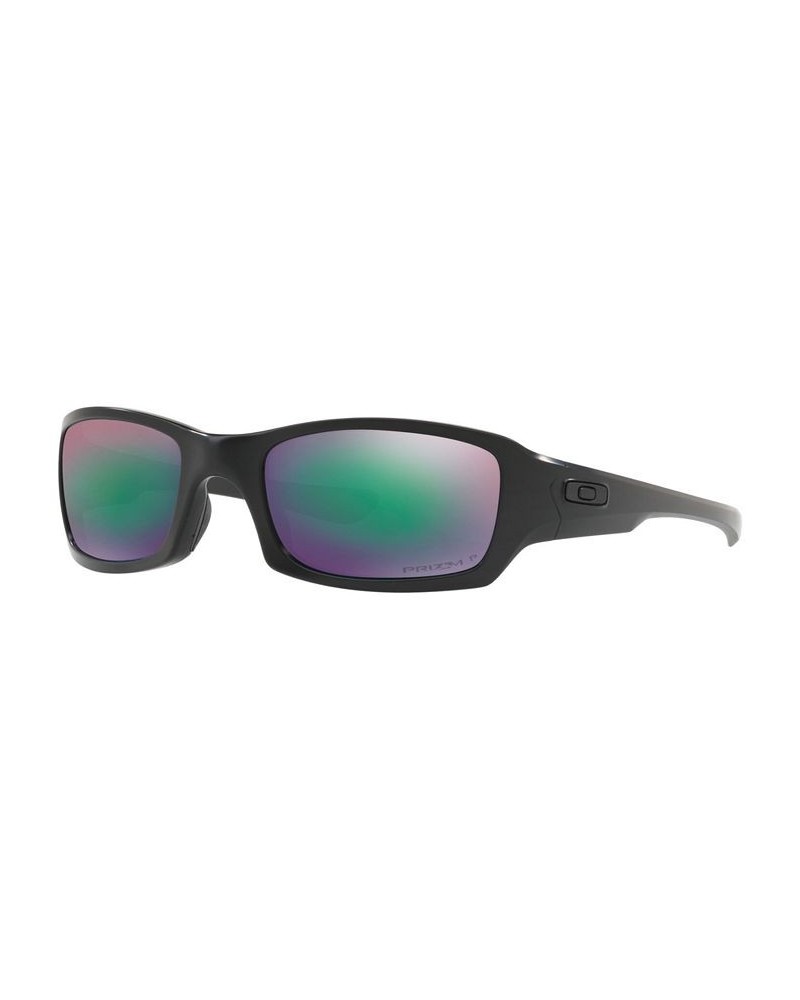 Fives Square Polarized Prizm Sunglasses OO9238 54 Matte Black $25.06 Unisex