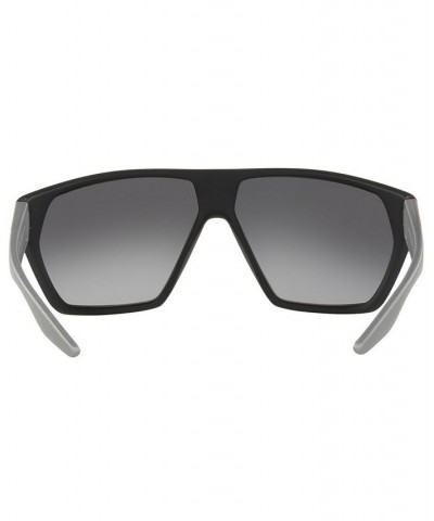 Men's Polarized Sunglasses PS 08US 67 BLACK RUBBER/POLAR GREY GRADIENT $27.44 Mens