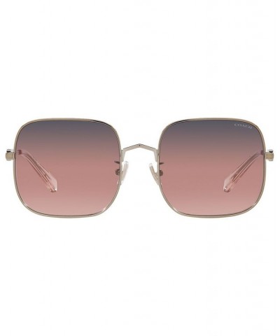 Women's Sunglasses HC7120 55 L1169 ROSE GOLD/NAVY PINK PEACH GRADIENT $43.12 Womens