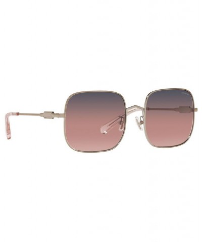 Women's Sunglasses HC7120 55 L1169 ROSE GOLD/NAVY PINK PEACH GRADIENT $43.12 Womens