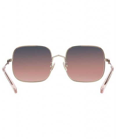 Women's Sunglasses HC7120 55 L1169 ROSE GOLD/NAVY PINK PEACH GRADIENT $43.12 Womens