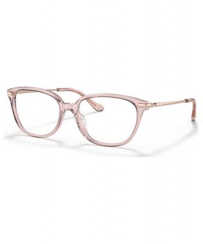 Unisex Round Eyeglasses HC5141 Transparent Blush $32.13 Unisex