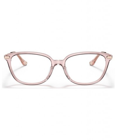 Unisex Round Eyeglasses HC5141 Transparent Blush $32.13 Unisex