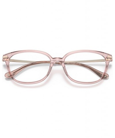 Unisex Round Eyeglasses HC5141 Transparent Blush $32.13 Unisex