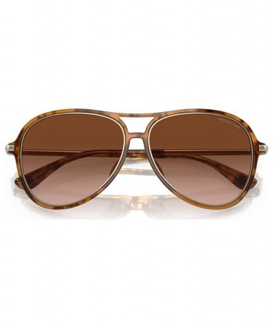 Women's Sunglasses MK2176U58-Y Marigold-Tone Tortoise $23.85 Womens