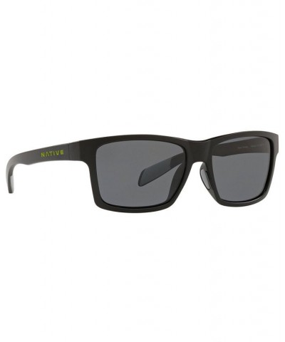 Native Men's Polarized Sunglasses XD0036 41 ASPHALT/GREY $7.08 Mens