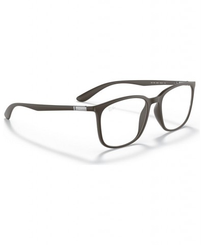 RX7199 Unisex Square Eyeglasses Brown $28.08 Unisex