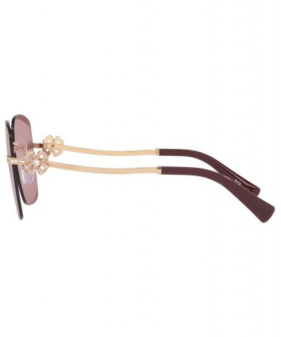 Women's Sunglasses BV6173B 58 Pink Gold-Tone $58.41 Womens