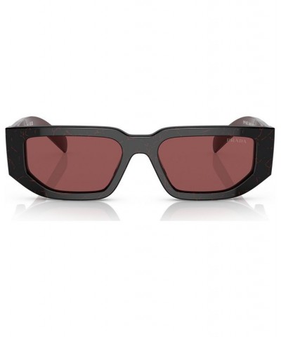 Men's Sunglasses PR 09ZS54-X Black/Yellow Marble $139.59 Mens