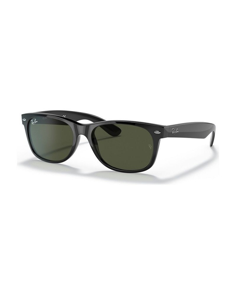 Sunglasses RB2132 NEW WAYFARER Black/Green $16.61 Unisex