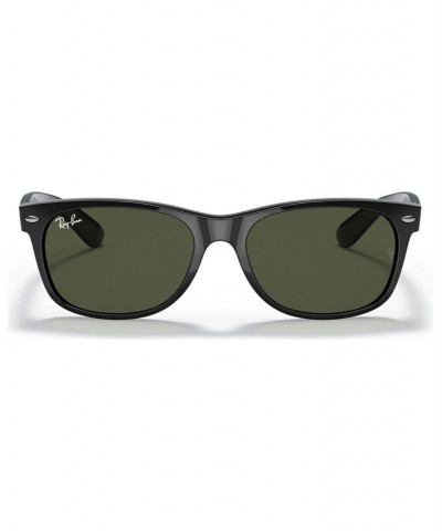 Sunglasses RB2132 NEW WAYFARER Black/Green $16.61 Unisex