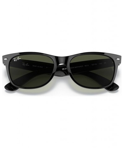 Sunglasses RB2132 NEW WAYFARER Black/Green $16.61 Unisex