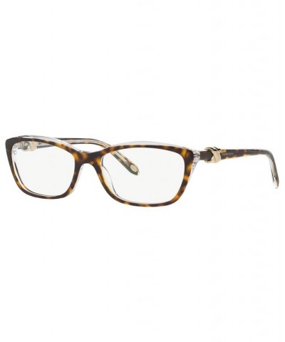 TF2074 Tiffany Signature Women's Cat Eye Eyeglasses Havana $29.50 Womens