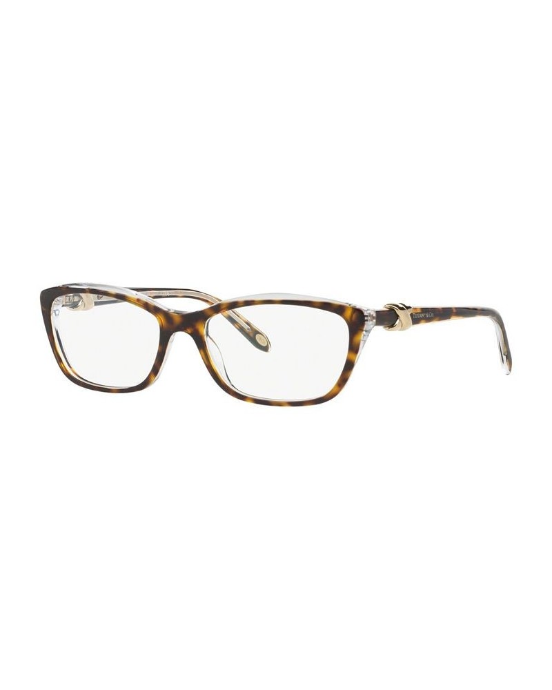 TF2074 Tiffany Signature Women's Cat Eye Eyeglasses Havana $29.50 Womens