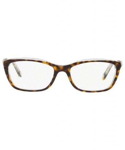 TF2074 Tiffany Signature Women's Cat Eye Eyeglasses Havana $29.50 Womens