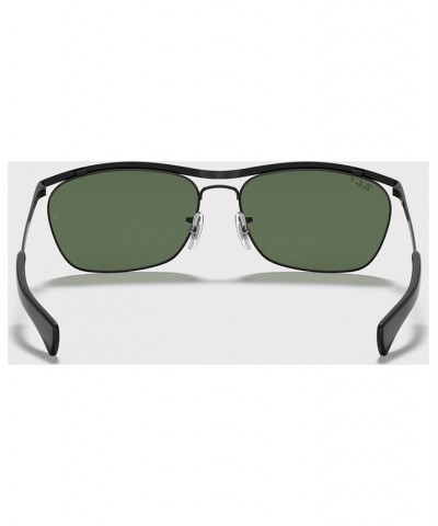 Unisex Polarized Sunglasses RB3619 SHINY BLACK/GREEN POLAR $44.80 Unisex