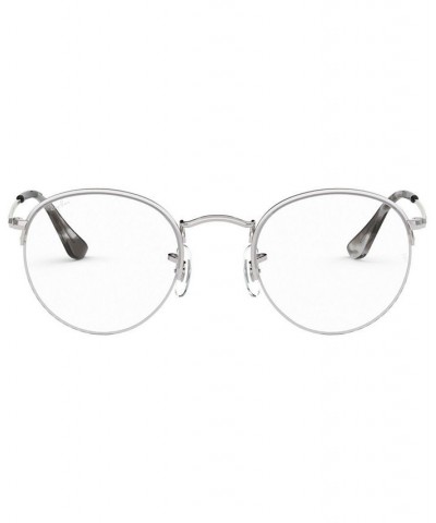 RX3947V ROUND GAZE Unisex Round Eyeglasses Gold $39.38 Unisex