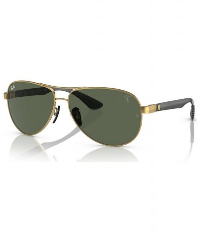 Men's Sunglasses RB8331M Scuderia Ferrari Collection Gold-Tone $71.50 Mens