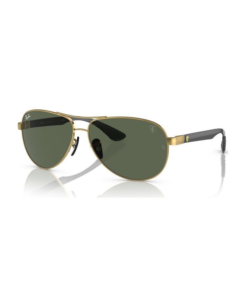 Men's Sunglasses RB8331M Scuderia Ferrari Collection Gold-Tone $71.50 Mens