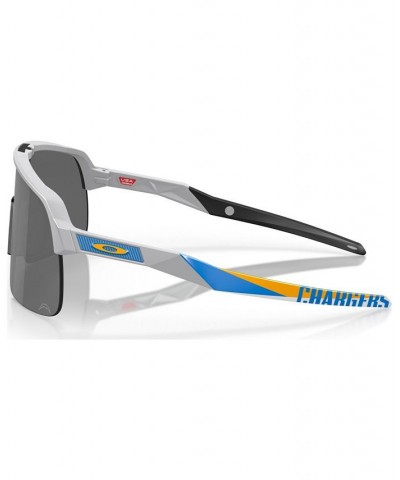 Men's Los Angeles Chargers Sutro Lite Sunglasses NFL Collection OO9463-3239 Matte Fog $48.96 Mens