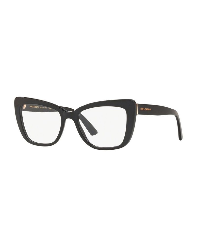 DG3308 Women's Cat Eye Eyeglasses Black $70.61 Womens