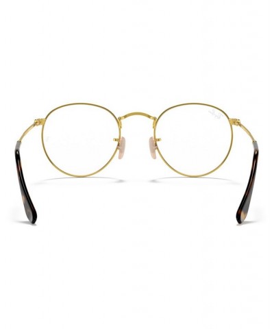 RX3447V Round Metal Optics Men's Round Eyeglasses Gold-Tone $30.43 Mens