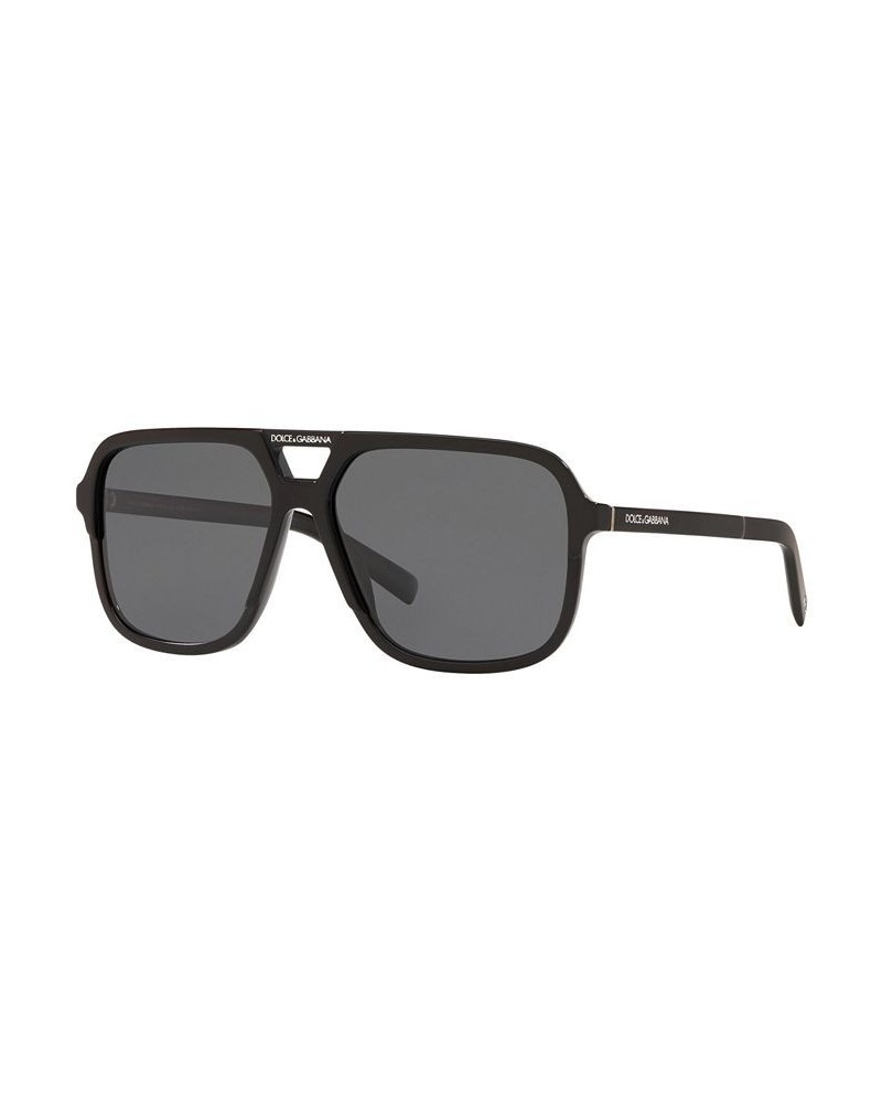 Men's Polarized Sunglasses DG4354 BLACK/POLAR GREY $69.73 Mens