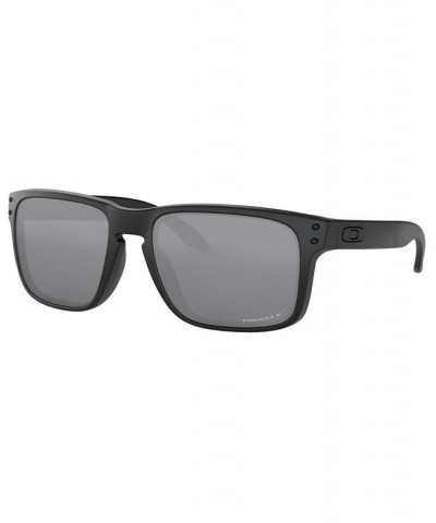 Holbrook Polarized Sunglasses OO9102 55 Matte Black / Prizm Blk Blu Blk Polarized $31.52 Unisex